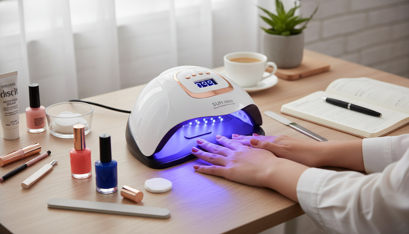 380W LED/UV Nail Lamp: Smart Sensor, Faster Gel Cures