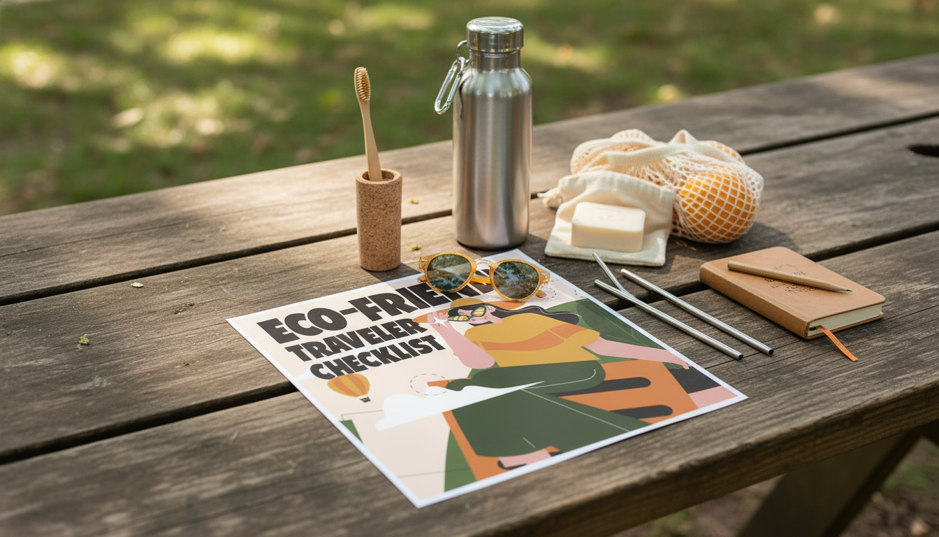 Eco-Friendly Travel Checklist: Zero-Waste Packing Essentials