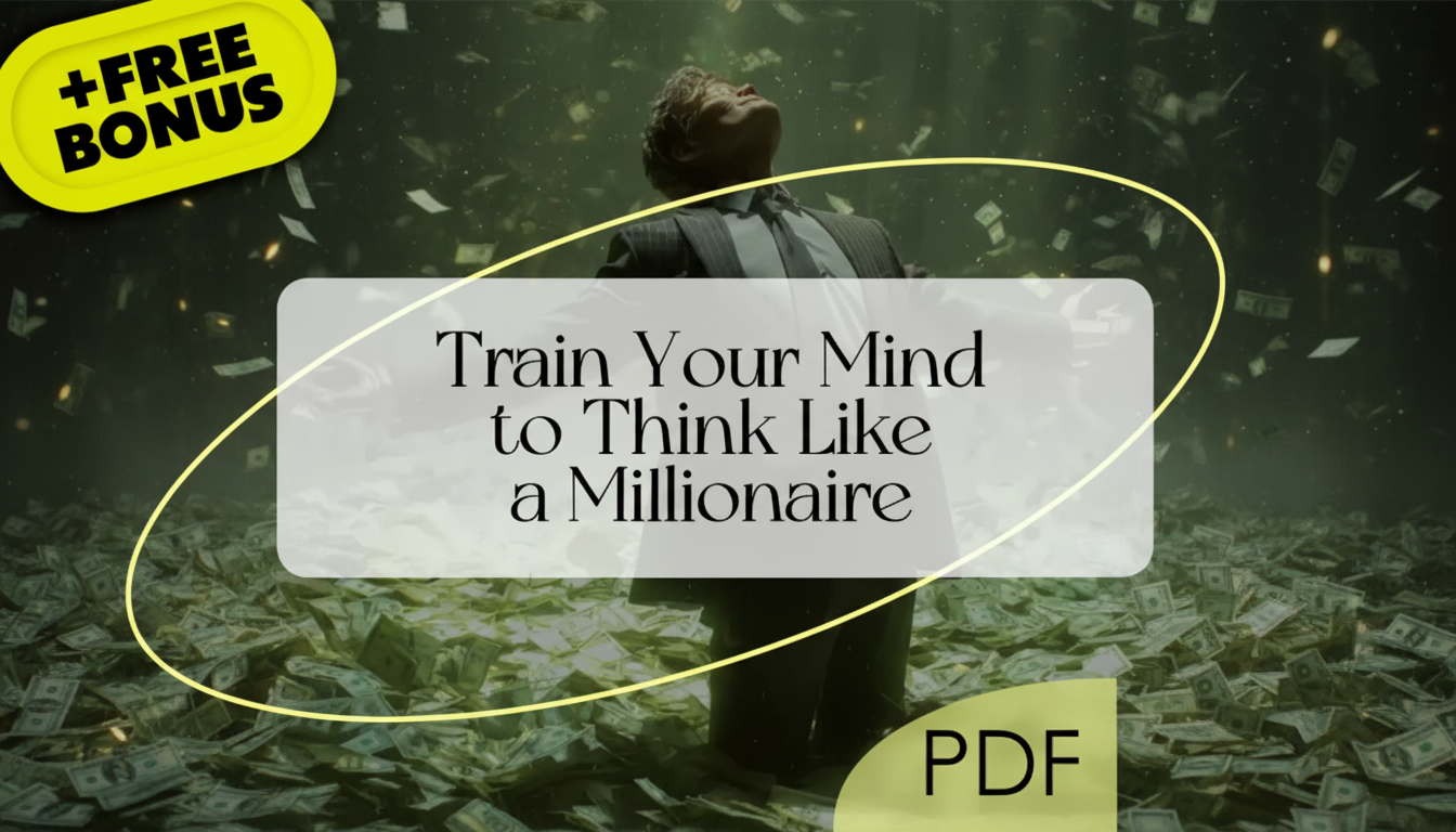 Millionaire Mindset Workbook PDF: 15-Min Daily Wealth Plan