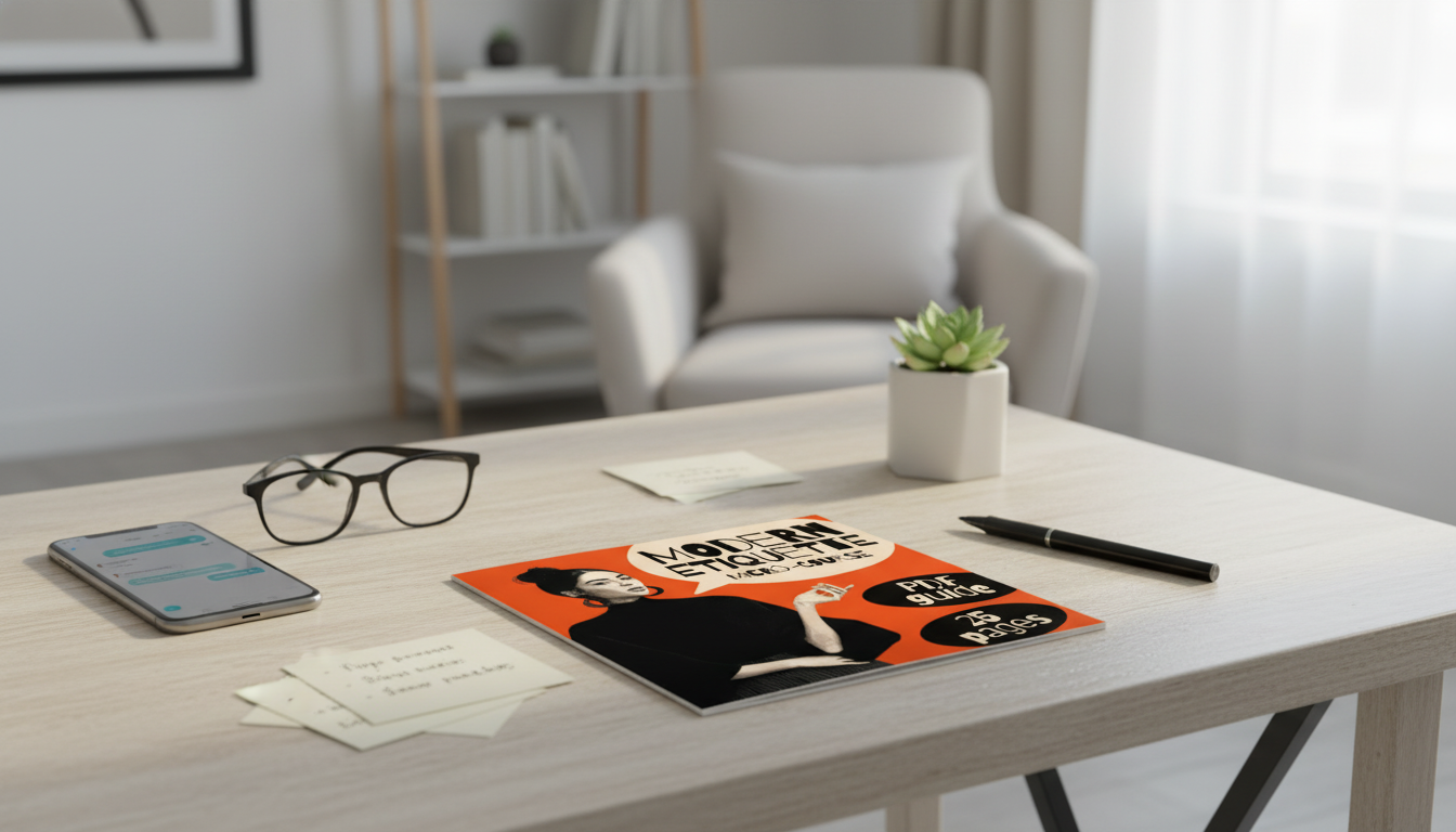 Modern Etiquette: Texting, Social Media & RSVP Scripts