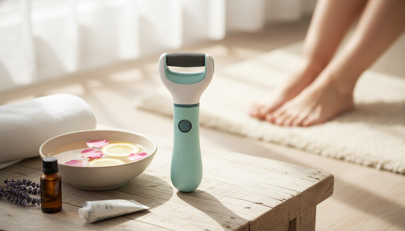 Wireless Electric Foot Grinder for Smooth Heels Fast