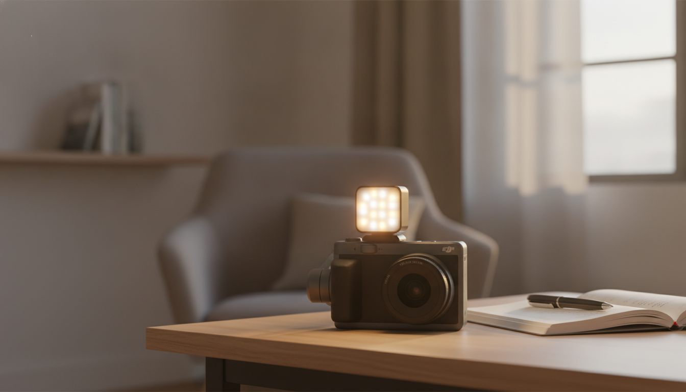 Pocket 3 Magnetic Mini LED Light: Adjustable Color Temp